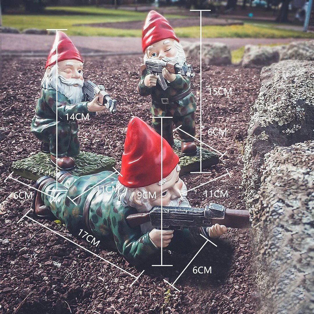 Last Day 70% OFF - Fighting Dwarf Army Sculpture Decoration