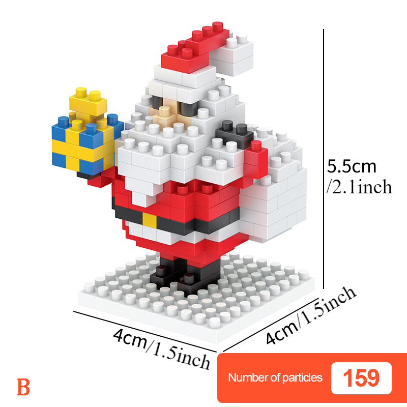 (🌲Early Christmas Sale- SAVE 49% OFF)DIY creative building block model-BUY 2 GET 10% OFF
