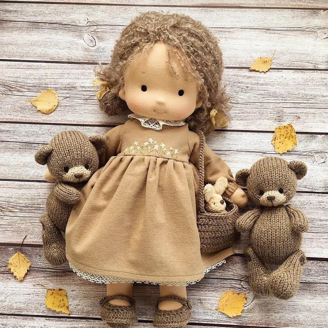 Handmade Waldorf Doll - Selena