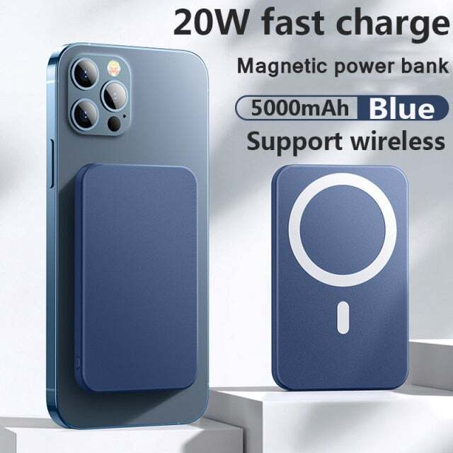 Magnetic wireless power bank