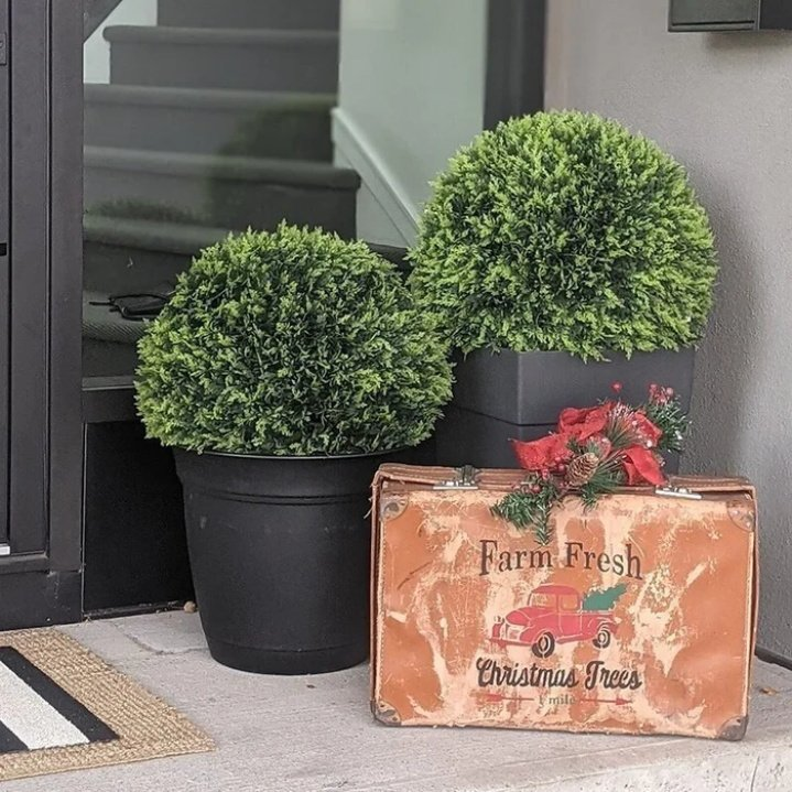 🔥Last Day Special Sale - 70% OFF-Artificial Plant Topiary Ball🎊