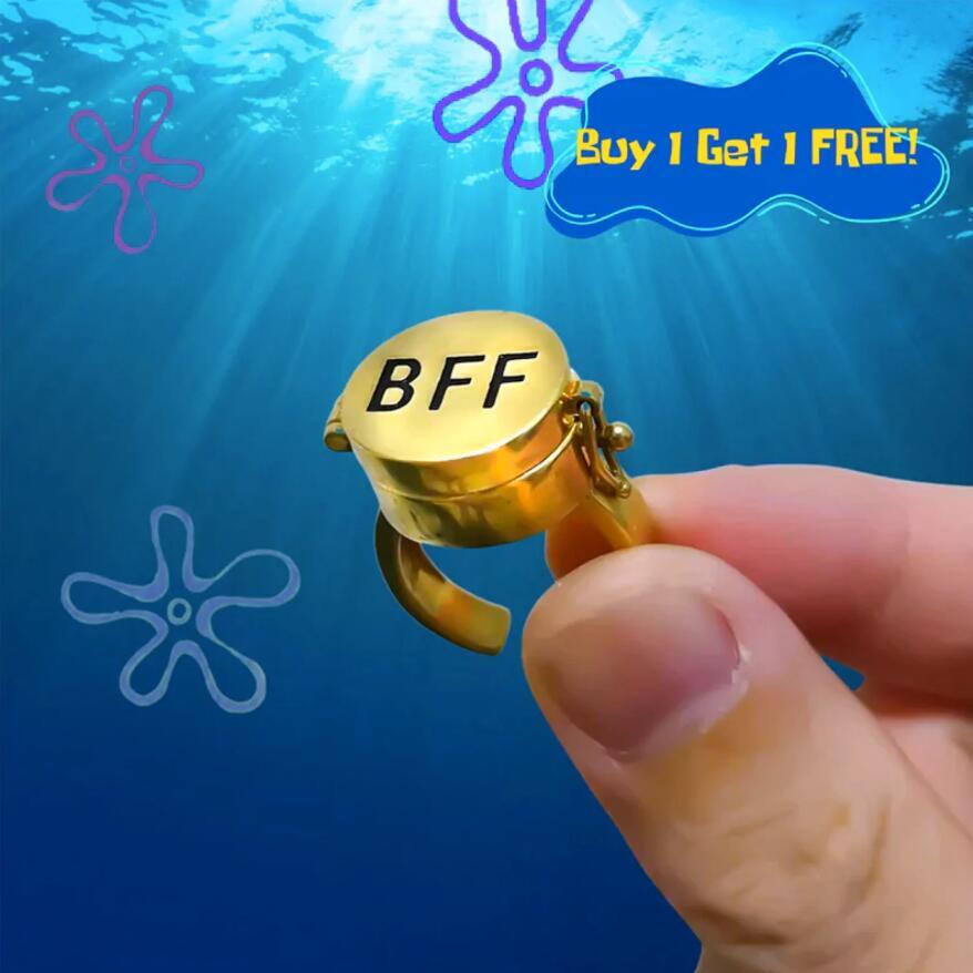 2022 Trend🔥 BFF Rings, best friends ring, Rings for friend Cartoon