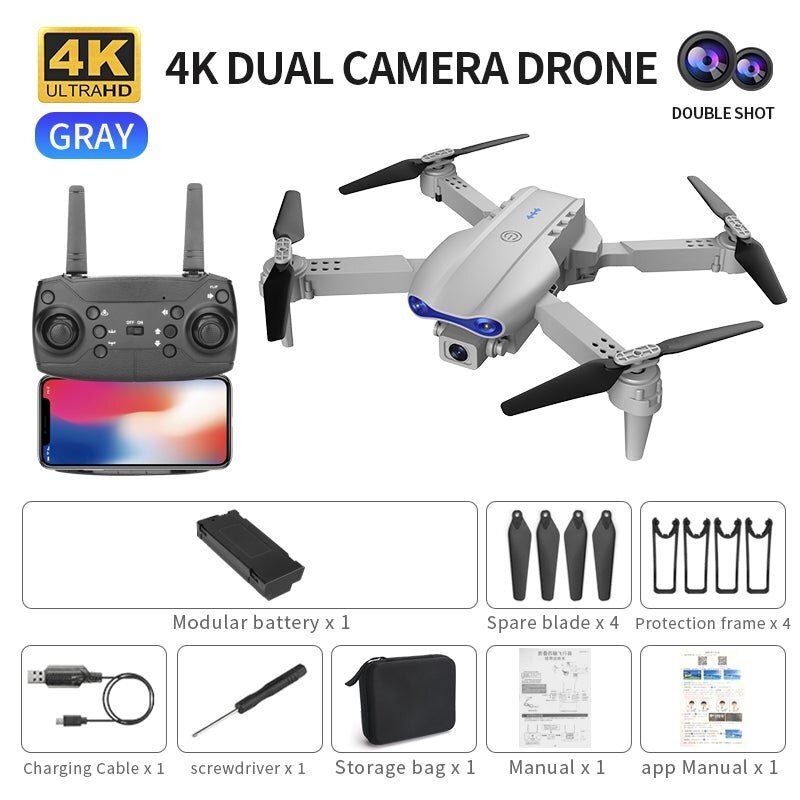 E99 Pro Drone With 4k Ultra HD Camera