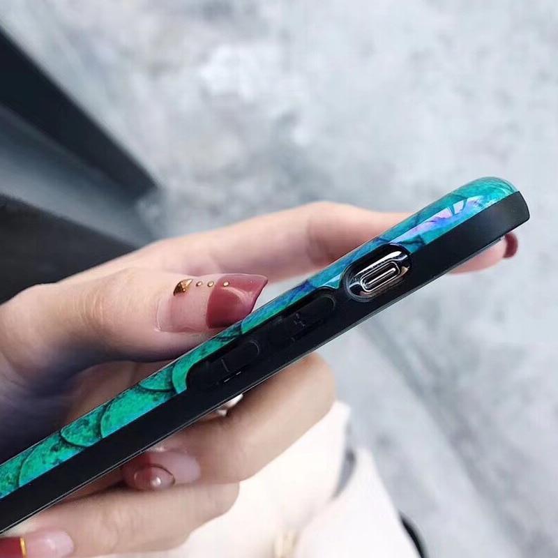 Laser Mermaid Scales Case