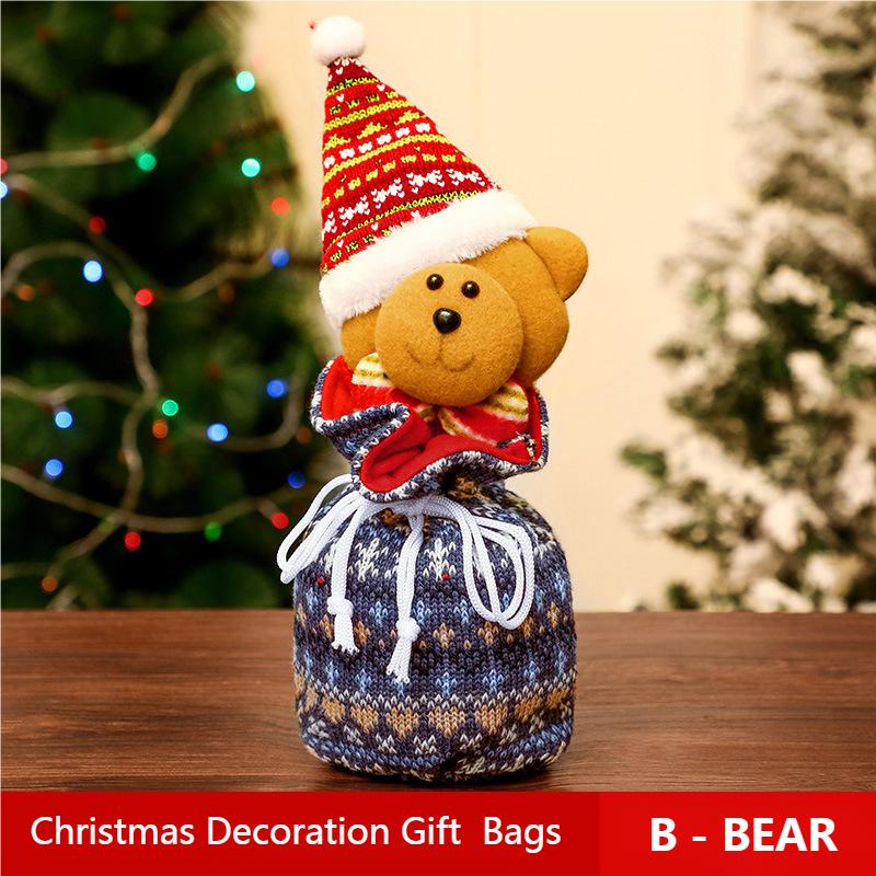 (🎄CHRISTMAS PRE-SALE 48%OFF NOW) Christmas Decoration Gift Bags - BUY 4 FREE SHIPPING