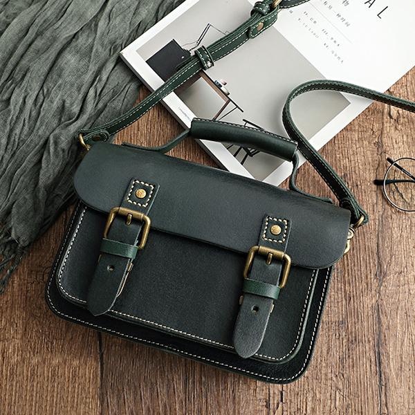 Chicinskates Vintage Handmade Messenger Bag Shoulder Portable Cambridge Bags