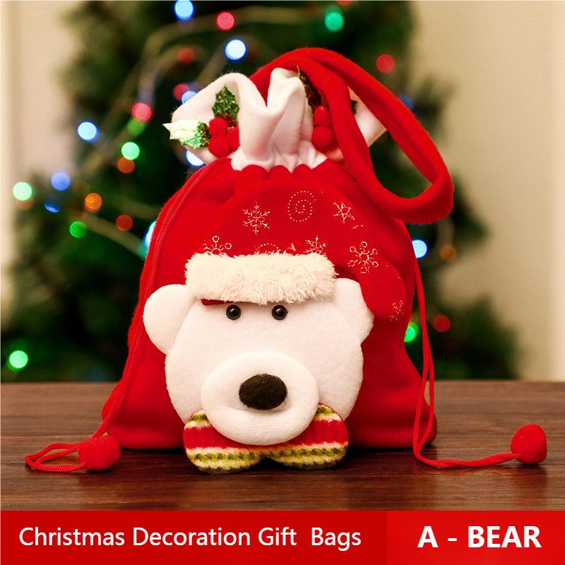 (🎄CHRISTMAS PRE-SALE 48%OFF NOW) Christmas Decoration Gift Bags - BUY 4 FREE SHIPPING