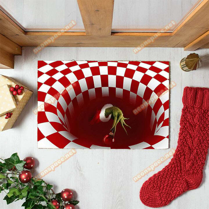 Christmas 3D Illusion Doormat