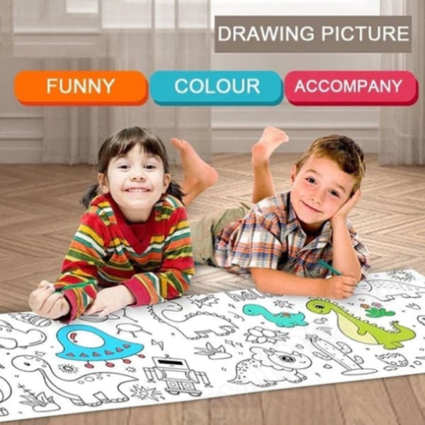 (🔥🔥 Promotion 48% OFF)🔥🔥 Children's Drawing Roll - BUY 3 GET 10%OFF & FREE SHIPPING NOW!