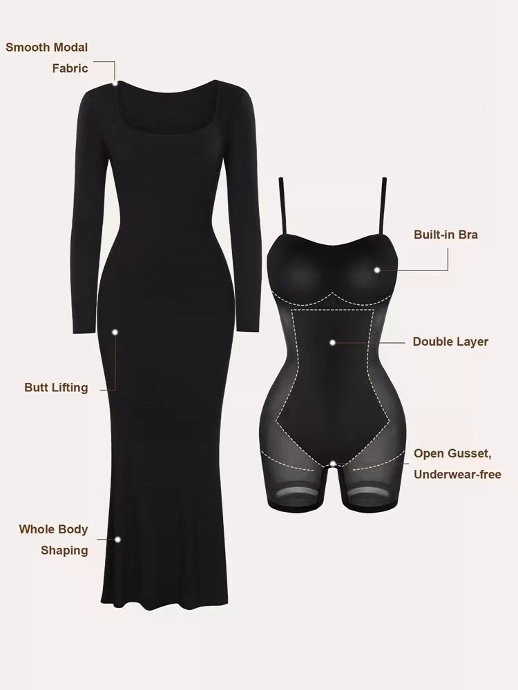 ❤️Shapewear Lounge Dresses