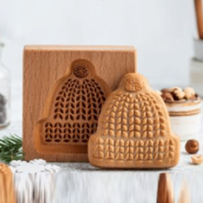 (🎁Early Christmas Sale- 49% OFF🎁)Wood patterned Cookie cutter - Embossing Mold For Cookies