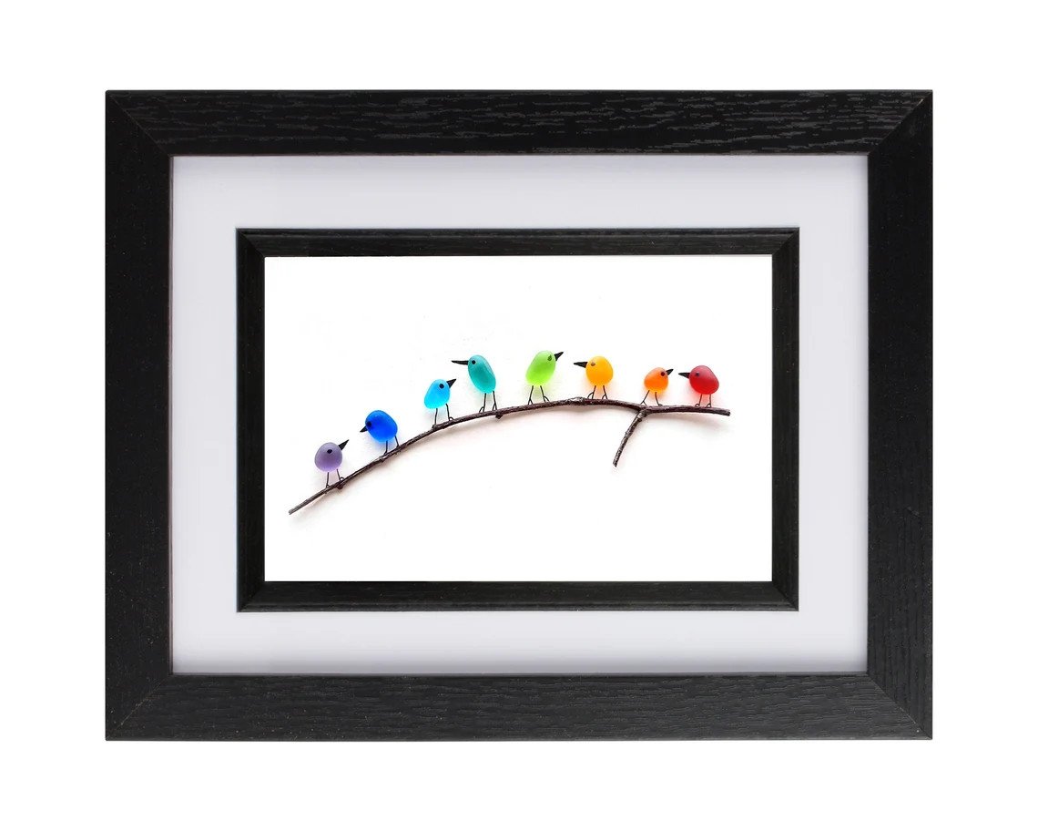 🔥LAST DAY 49% OFF 🐦Rainbow Birds on Branch