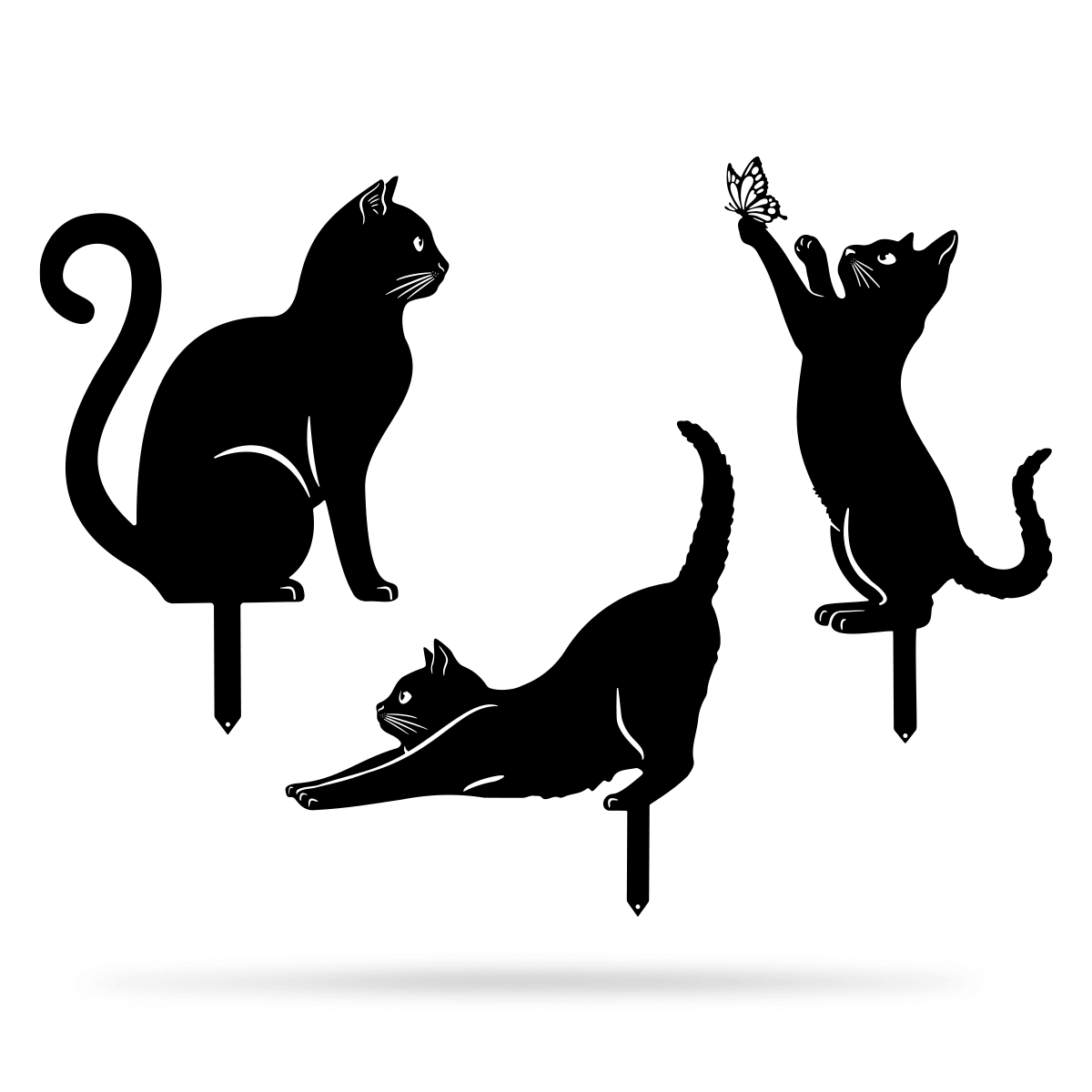 🔥Hot Sale🔥Garden Art - Cats 3 Pack