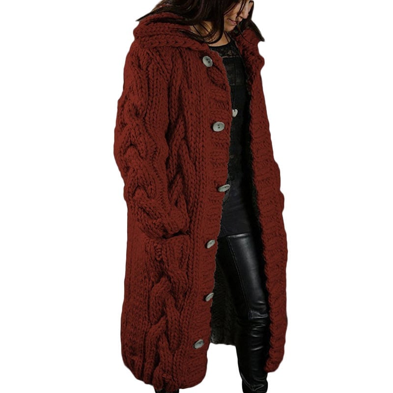 2023 Knitted Thick-Line Jumper Coat-FREE SHIPPING
