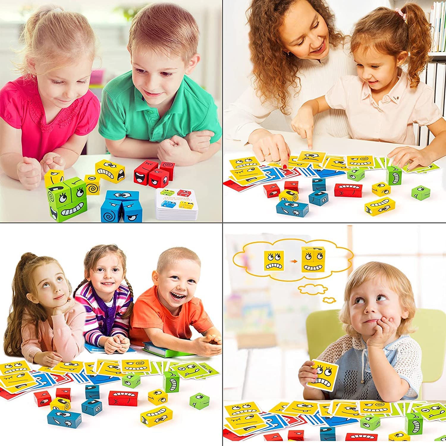 🔥Last Day 50% OFF🛎 Face-Changing Magic Cube Building Blocks