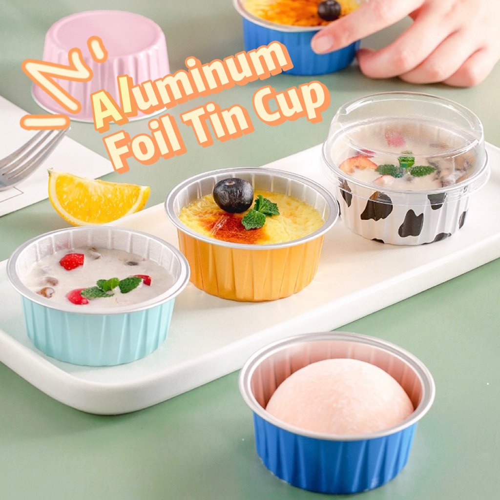 BIG SALE-48% OFF-Reusable Aluminum Foil Tin Cup