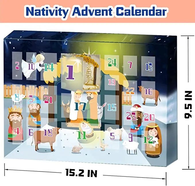 🎁🎁[Christmas Pre-Sale] Nativity Scene Advent Calendar Set