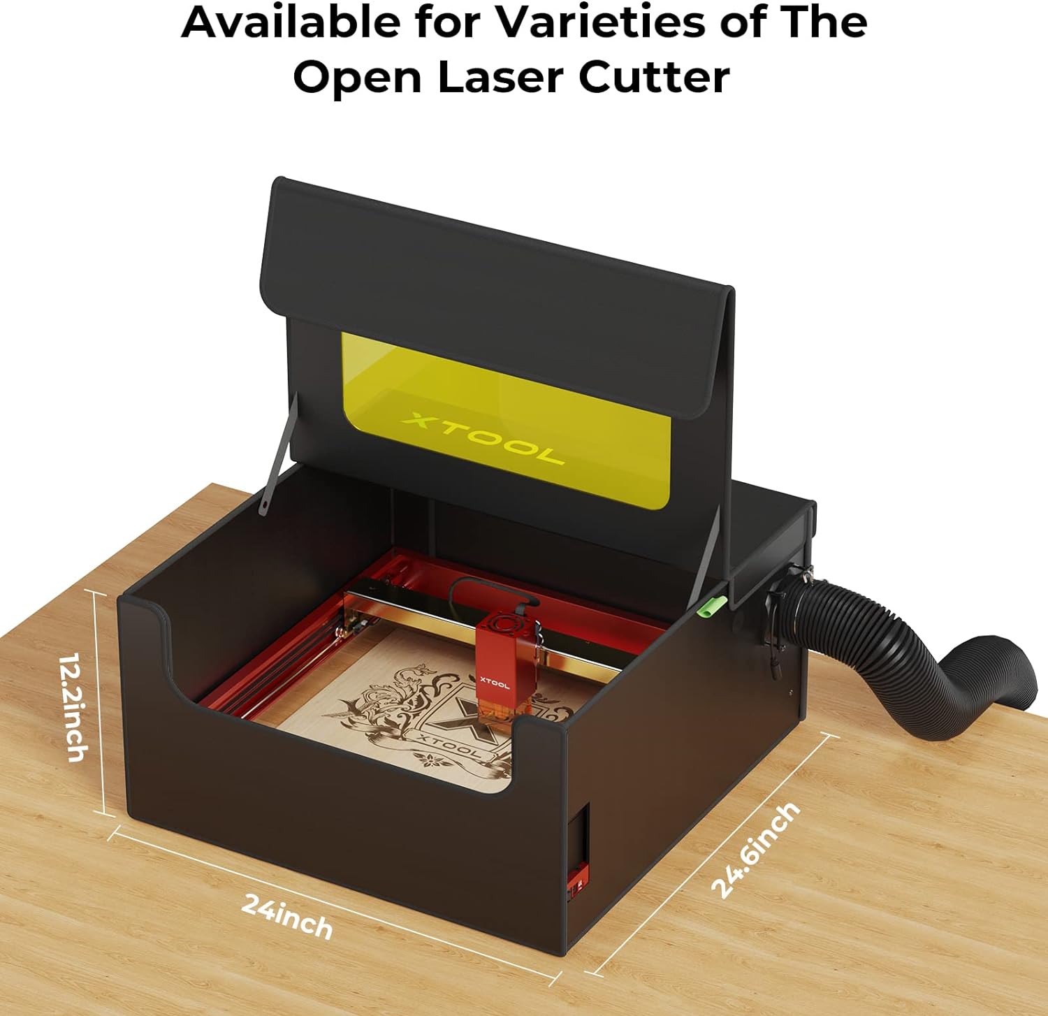 xTool Enclosure Portable Foldable Cover for Laser Engraver