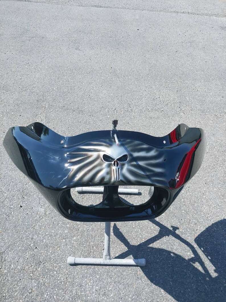 Harley Motorcycle Harley Davidson 3D Punisher Road Glide Fairing