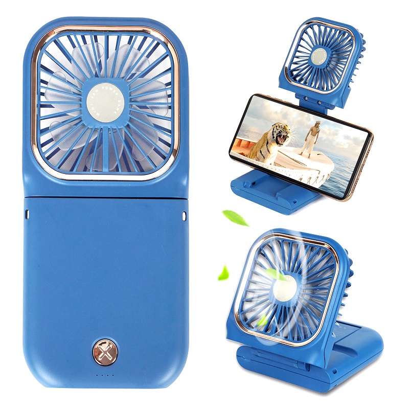 4 in 1 Design small fan with Power Bank