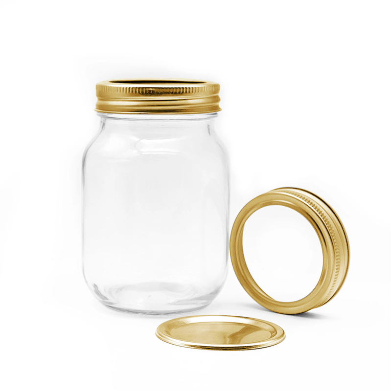(GOLDEN) - Mason Jar Lids Canning Lids and Bands | 12-Pieces per Pack - Fast Delivery Worldwide