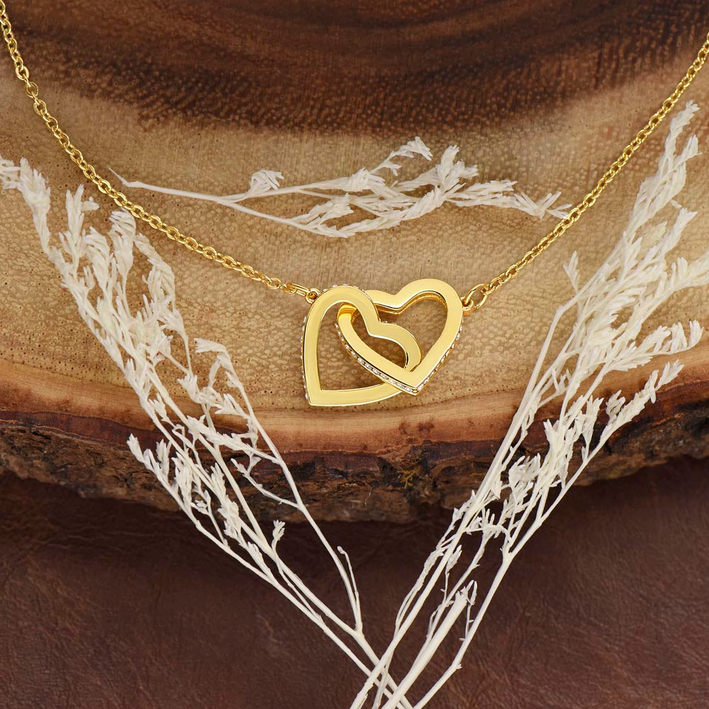 [Almost Sold Out] Granddaughter - Unbreakable Bond - Interlocking Hearts Necklace