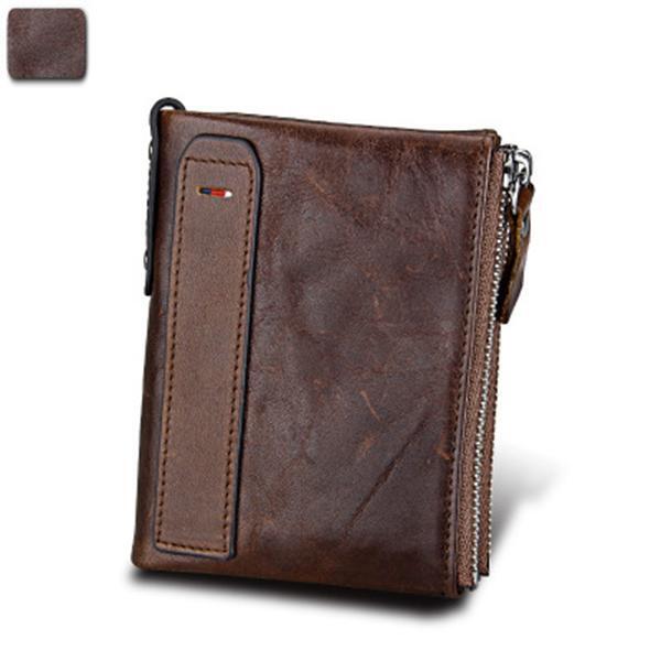 Men's Genuine Leather RFID Wallet