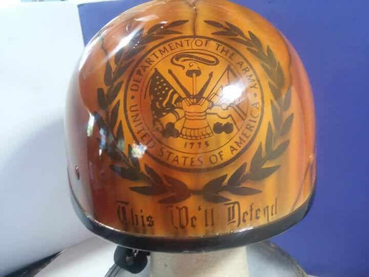 Harley Department of Army Helmet