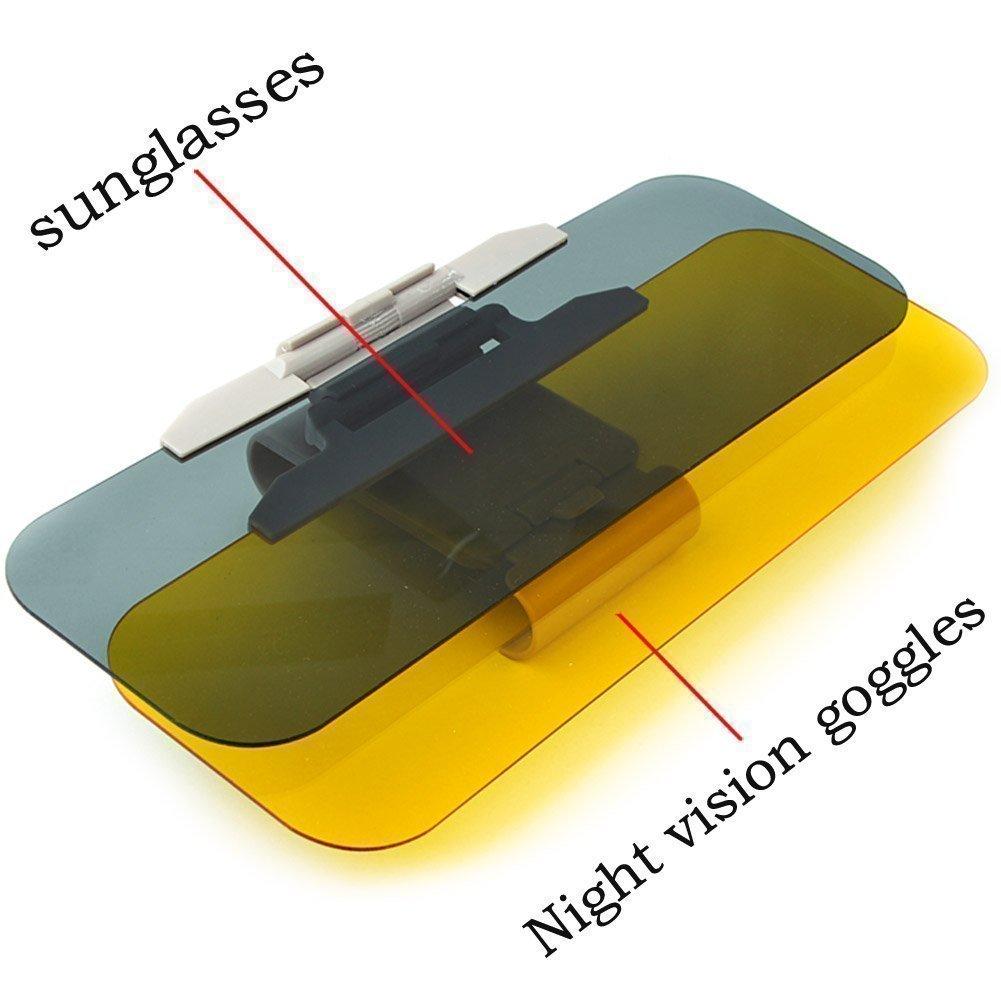 [Last day flash sale💥60% OFF]  2 in 1 Car Sun Visor - Day and Night Anti-Glare & Anti UV HD Automobile Windshield Visor