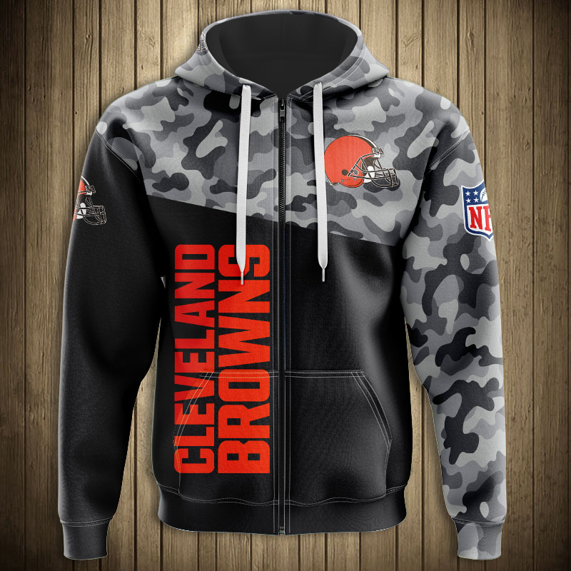 CLEVELAND BROWNS 3D HOODIE CCBB009
