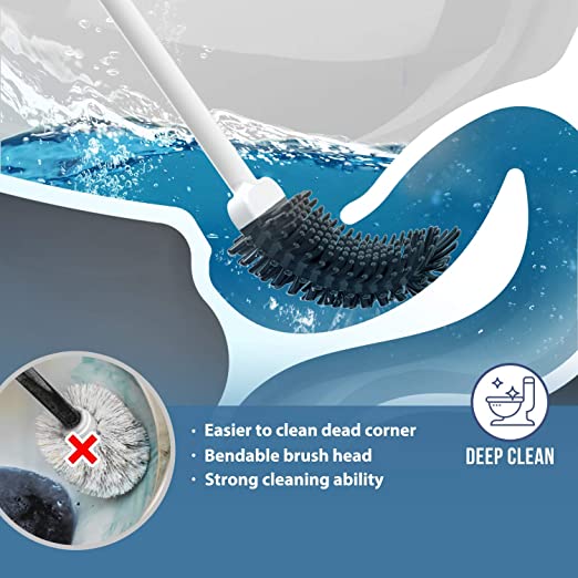 VOTOER™ Toilet Brush and Holder Set for Bathroom