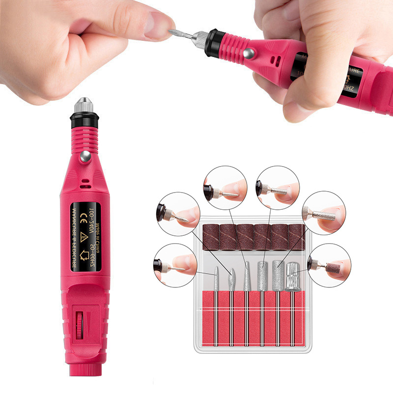 2021 Upgraded Professional Cordless Portable USB Rechargeable Nail Polisher