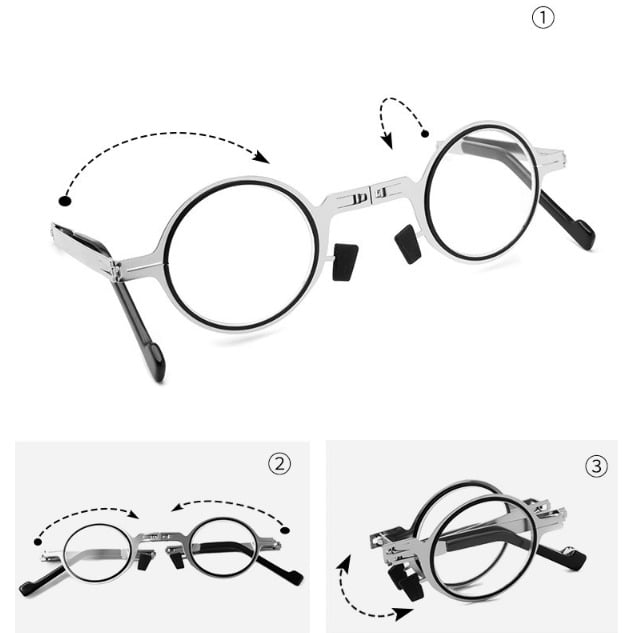 Ultra Light Material Screwless Foldable Reading Glasses(🔥🔥Buy 3 save 15% & free shopping)