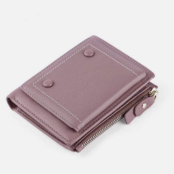 Multi-Card Genuine Leather Wallet