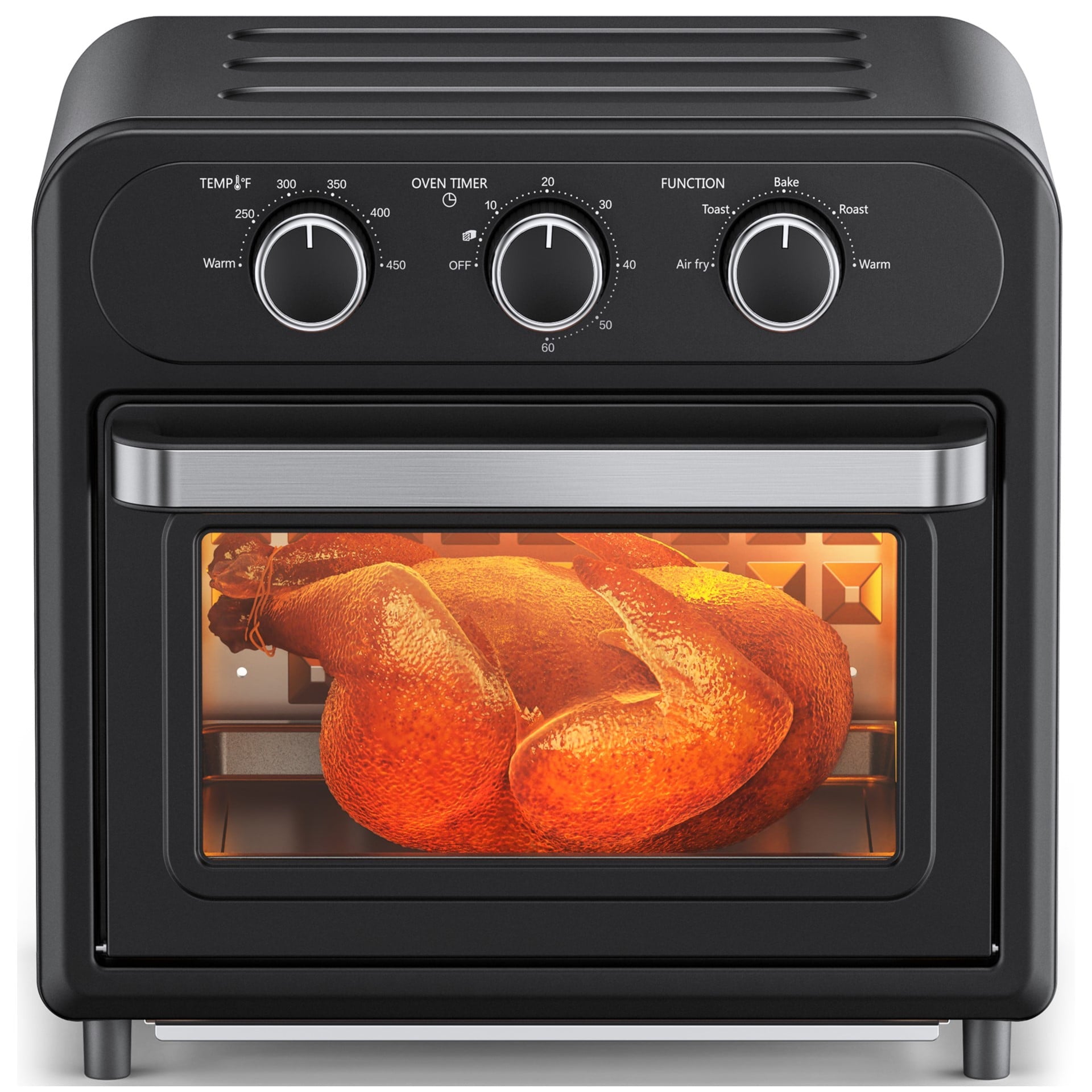 TaoTronics Air Fryer 1700W 14.8 Quart 9 in 1 Oven Oil-less Cooker