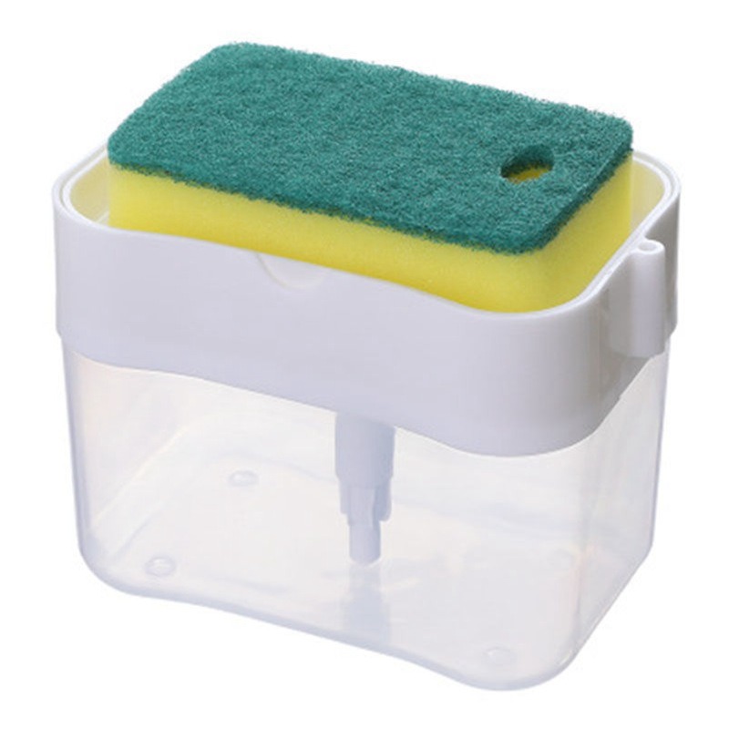 🔥45% OFF Last Day Sale -Soap Pump Dispenser With Sponge Holder-BUY 2 GET 1 FREE
