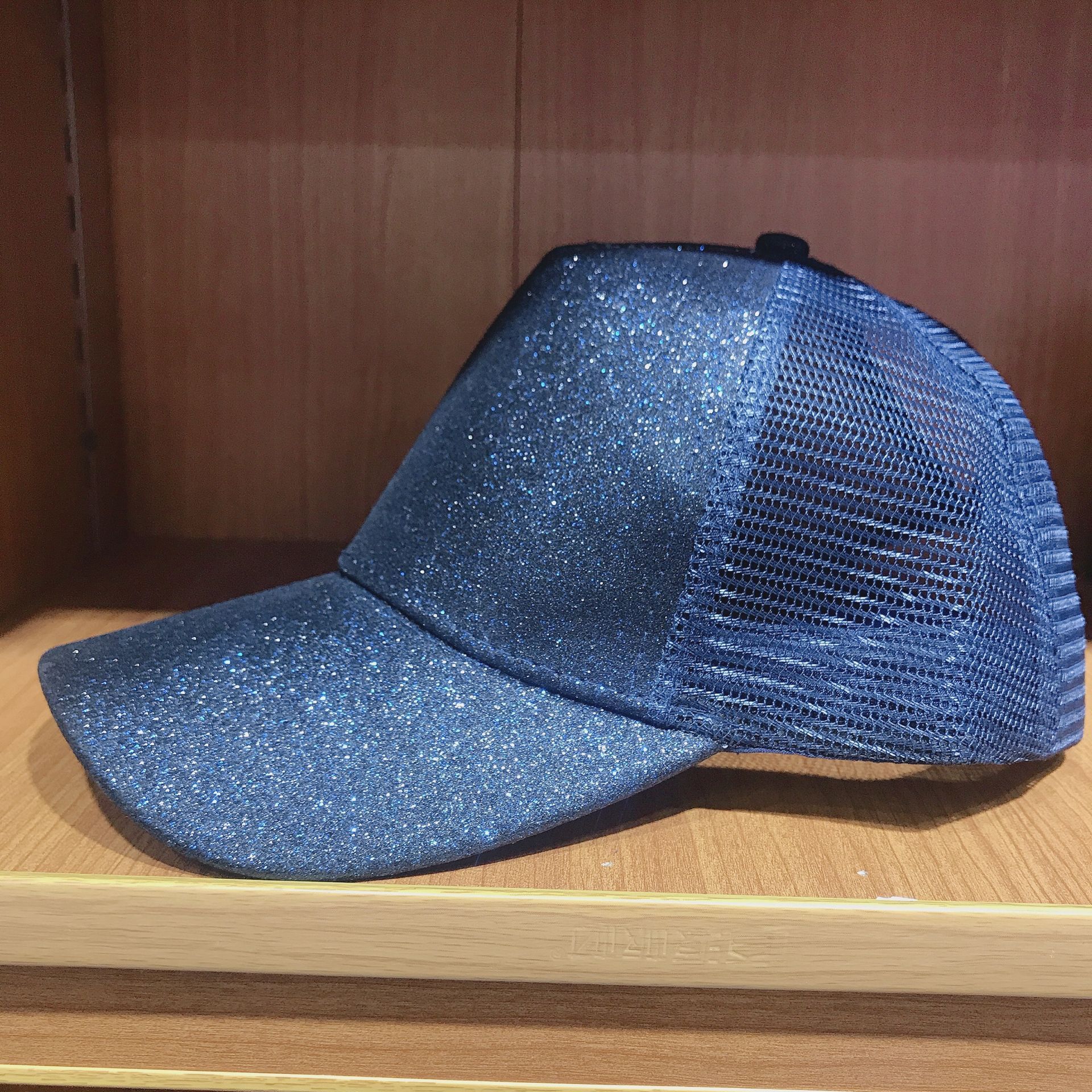 (FLASH SALE-50% OFF TODAY) Glitter Ponytail Baseball Cap-Buy 3 Free Shipping