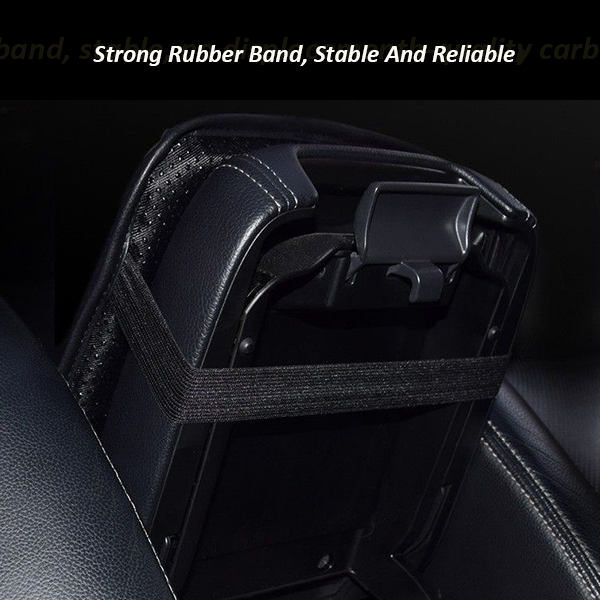 Car Carbon Fiber Armrest Box Protective Cover