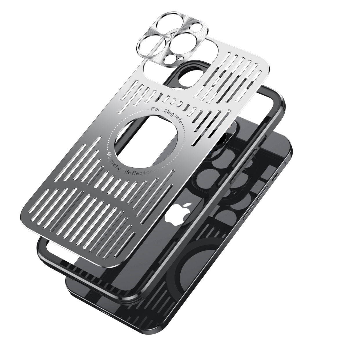 Upgraded Version 2.0 Magnetic Charging and Cooling Technology Case for iPhone