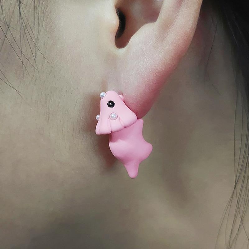 Buy 2 Get 1 Free!! 2022 Girl Cute Animal Bite Earrings