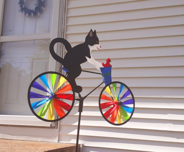 Cat Bicycle Wind Spinner(💖Summer Sale💖)