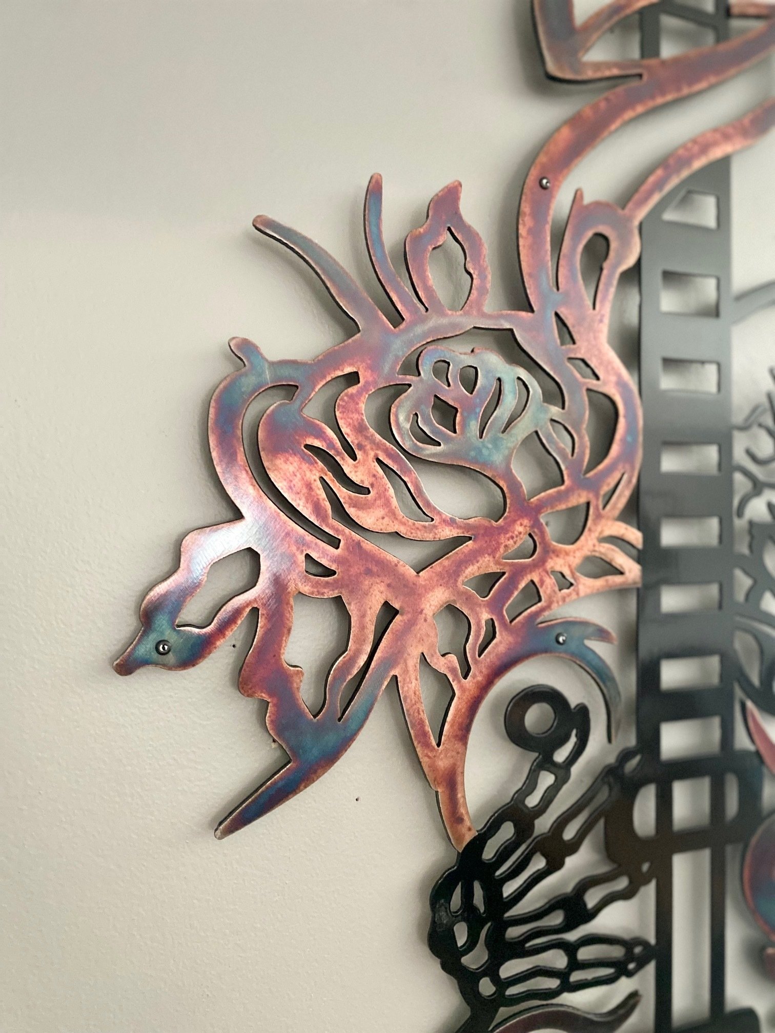 🎅Early Christmas Sale 50% OFF-Guitarist Art🎸MEGRAIDANTM️ Handmade Abstract Guitar Metal