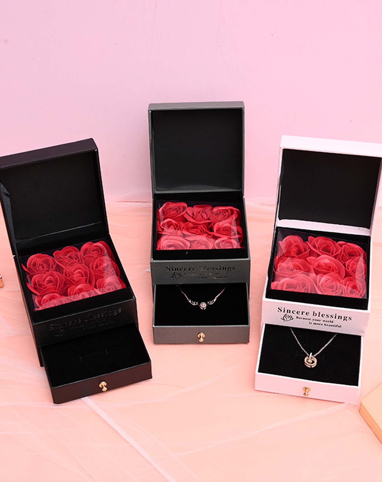 Nine Roses  Gift Box