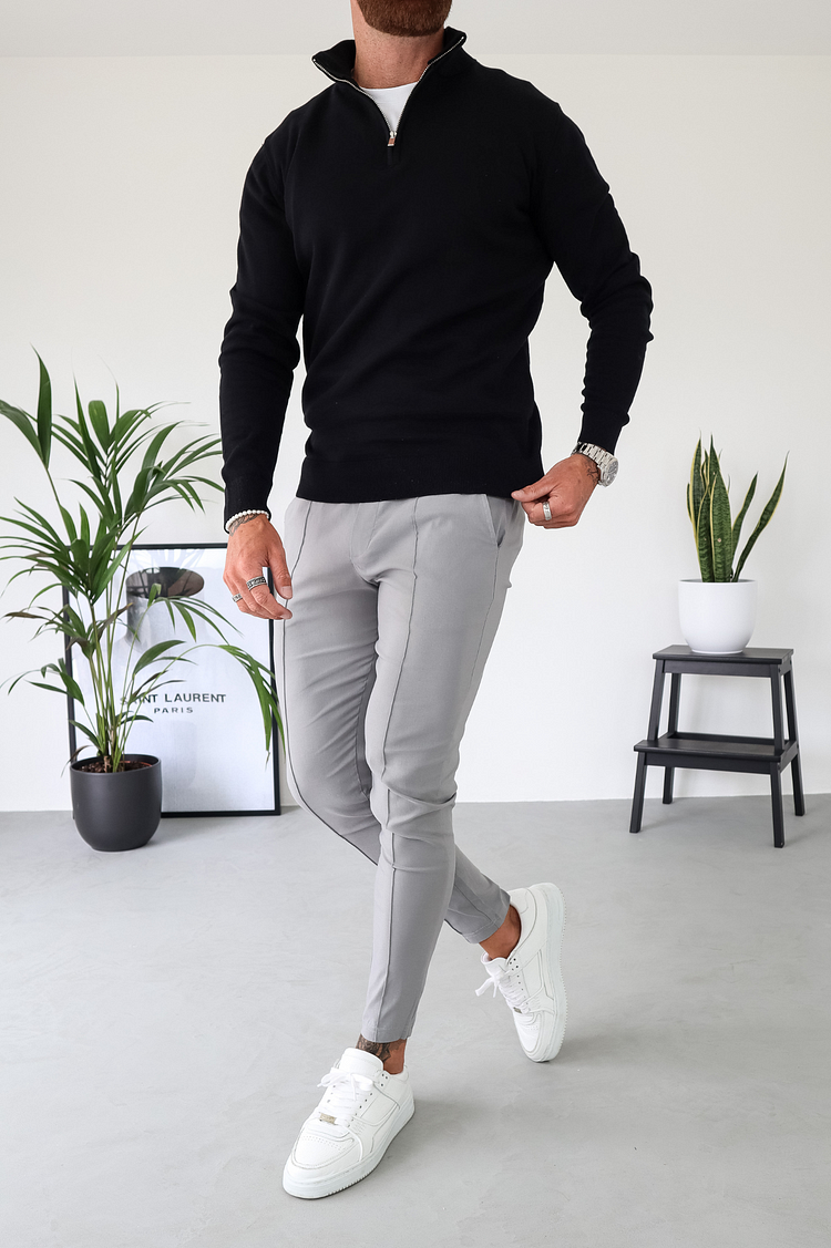 Egyptian Cotton 1/4 Zip Top