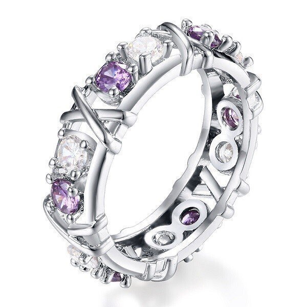 🔥48% OFF🔥 Sterling Silver Cross Full Diamond Ring 🔥Buy 2  Free Shipping🔥