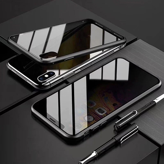 (🌲Early Christmas Sale- SAVE 49% OFF) 🔥Magnetic Tempered Glass Double-sided Phone Case