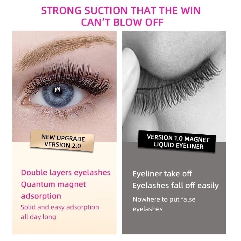 ⏰LAST DAY PROMOTION - 49% OFF⏰8D Quantum Magnetic Eyelash Partner Set (🔥Buy 3 get 2 Free🔥 & Free Shipping)