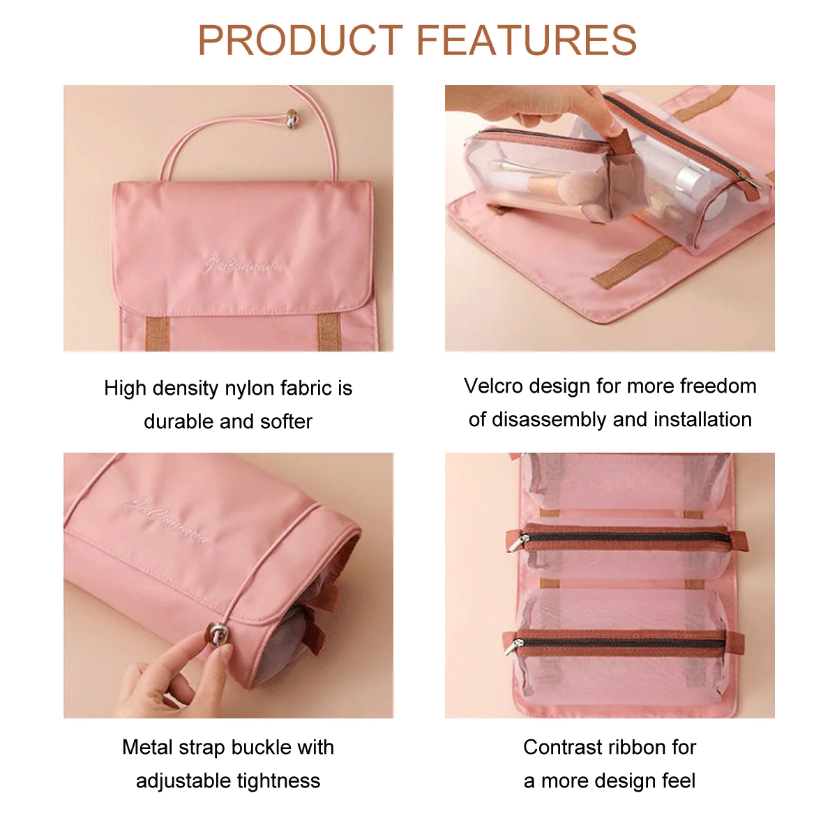(🔥Christmas Hot Sale-50% OFF)4 in 1 Multifunctional Cosmetic Storage Bag-🔥BUY 2 GET 5% OFF TODAY!🔥