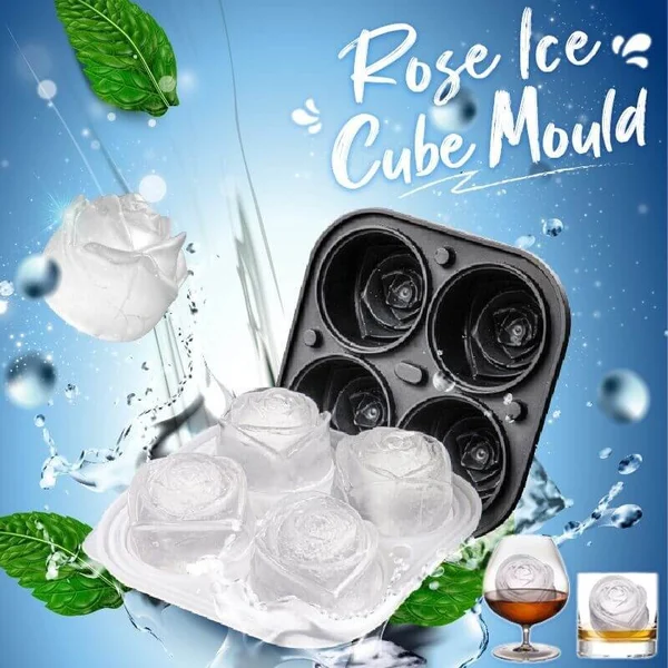 🏆Summer Sales -50%OFF🏆Large Rose Ice Cube Mould