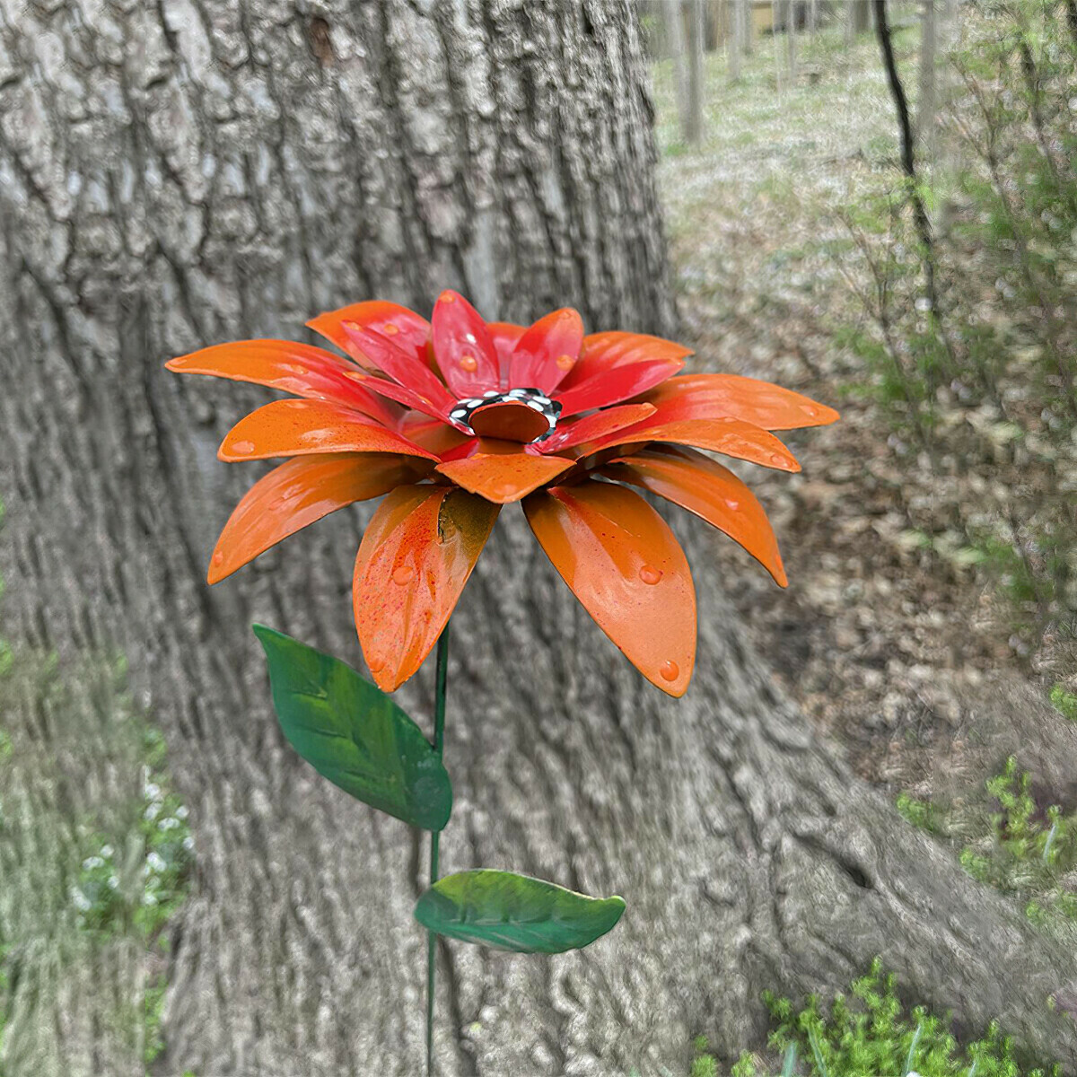 🔥Last Day Promotion 70% OFF🍀Metal Flowers Garden Stakes
